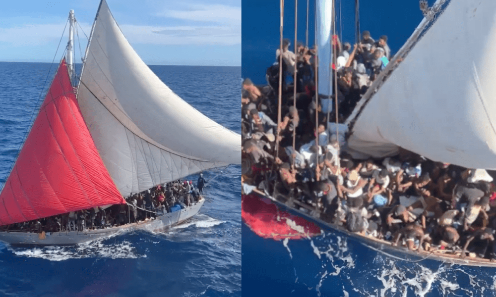 Coast Guard Stops Overloaded Haitian Sail Freighter Carrying Nearly 400 ...