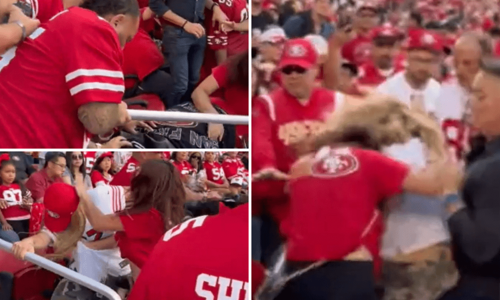 Brawl Breaks Out in Stands Between San Francisco 49ers Fans at Levi’s ...